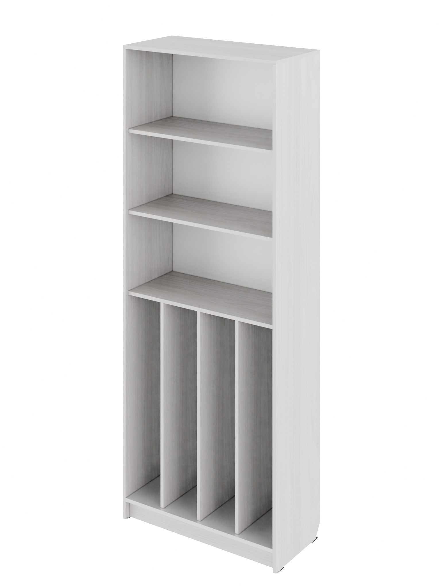 Шафа відкрита з чотирма полицями для зброї 800х370х2110мм (7787) МЕБЛІ-ТЕХНОСТИЛЬ.